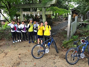 星ノ宮神社。古代隕石が落ち、御神体としてお祀りしているそうです。是非チョレキ遺産に登録したいです。