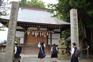 別子銅山の守護神を祀る大山積神社