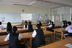 ツガザクラ保護活動事前学習会の様子