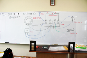 ラジオの実態配線図