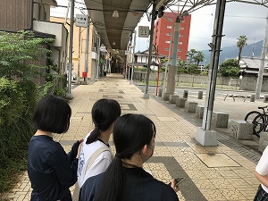 6月15日 生徒にとってはめずらしい、大人にとっては懐かしい…そんな商店街の魅力を伝えたい。