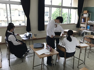 ライフⅡ防災の講座の様子です。 ライフⅡ防災の講座の様子です。