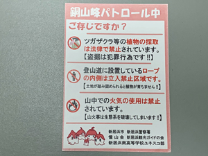 みんなの想いが込められた啓発カード