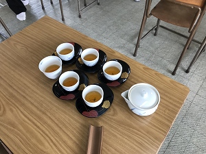 新宮茶の紅茶をはじめて飲みました。とても美味です。