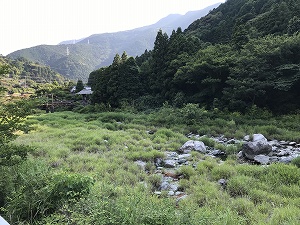 小さな谷底平野？